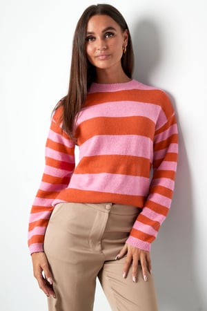 Gestreifter Strickpullover - schwarz und weiß h5 Bild3